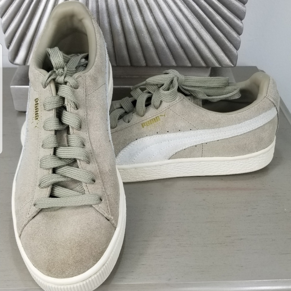 PUMA SUEDE CLASSIC MEN'S SIZE US 9 TAN - Picture 7 of 7